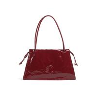 Coccinelle Dulse Shiny Schultertasche dunkelrot, Leder, Damen
