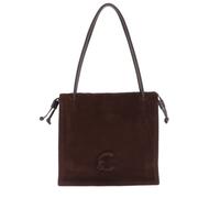 COCCINELLE Dulse Suede Handbag Brunette / Brunet