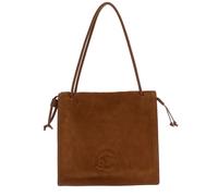 COCCINELLE Dulse Suede Handbag Cognac / Cognac