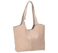 Coccinelle Einkaufstasche C-Easy Suede Sandshell/Sandshell Damen