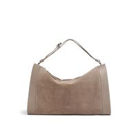 Coccinelle Elinor Suede Beuteltasche taupe, Leder, Damen