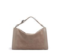 Coccinelle Elinor Suede Beuteltasche taupe, Rauleder, Damen