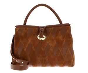 COCCINELLE Elisbet N.Geo.Pat Handbag Cognac / Cognac