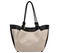 Coccinelle Finn Canvas - Henkeltasche 32 cm (natural/noir)