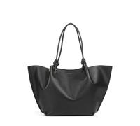 Coccinelle Finn Shopper schwarz, genarbtes Leder, Damen