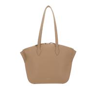 COCCINELLE Flare Shoulder Bag Grained Leather Fresh Beige
