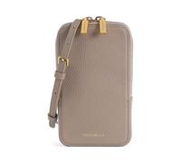 Coccinelle Flor Handytasche taupe, Leder, Damen