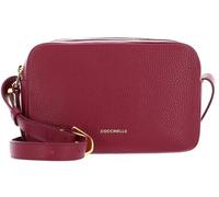 Coccinelle Gleen Handbag Grained Leather Garnet Red