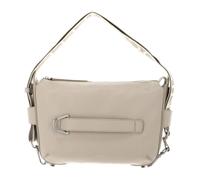 COCCINELLE Gretel Ribbon Crossbody Bag Grained Leather Sandshell