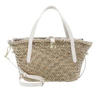 Coccinelle Handtasche Umhängetasche C-Me Summer Straw Handbag Natural/Pearl beige
