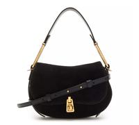 Coccinelle Magie Suede Schultertasche schwarz, Leder, Damen
