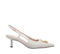 Coccinelle Hohe Schuhe - Coccinelle C-Me Smooth - Gr. 38 (EU) - in Creme - für Damen