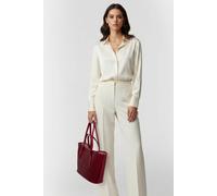 Coccinelle Large Tote Bag In Burgundy Größe: OS | Tote Bags Outlet | Damen | Braun