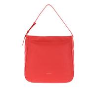 COCCINELLE Lea Shoulder Bag Coral Red