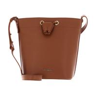 COCCINELLE Lea Shoulder Bag Grained Leather Caramel