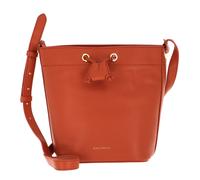 COCCINELLE Lea Shoulder Bag Grained Leather Chestnut