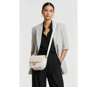 Coccinelle Leather Cross Body Bag In Cream Größe: OS | Umhängetaschen Outlet | Damen | Weiß