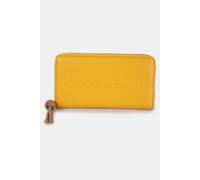 COCCINELLE Metallic Soft Wallet Grained Leather Soleado / Skin