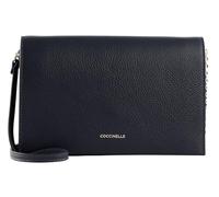 Coccinelle Leder Clutch Umhängetasche Dandy Mini Bag Midnight Blue dunkelblau