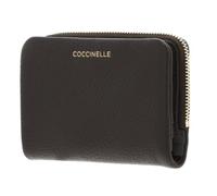 Coccinelle Leder Geldbörse C-Me Softy Wallet Fango dunkelgrün
