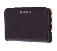 Coccinelle Leder Geldbörse C-Me Softy Wallet Prune dunkelviolett