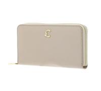 Coccinelle Leder Geldbörse C-Me Wallet Grained Leather Sandshell beige