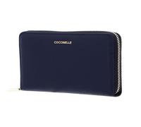 Coccinelle Metallic Soft Wallet Grained Leather Royal Blue