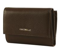 Coccinelle Portemonnaie - Metallic Soft - Gr. unisize - in Braun - für Damen