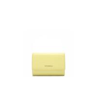 COCCINELLE Metallic Soft Wallet Grainy Leather Lime Wash