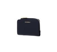 Coccinelle Metallic Soft Geldbörse dunkelblau, Leder, Damen