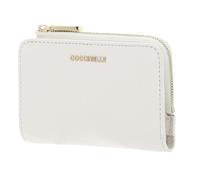 Coccinelle Leder Geldbörse Metallic Soft Wallet Pearl Creme