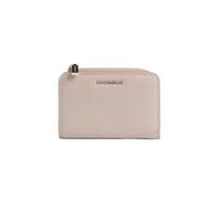 Coccinelle Leder Geldbörse Metallic Soft Wallet Rosette beige