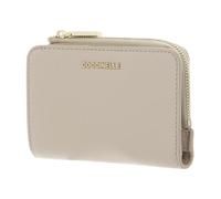 Coccinelle Leder Geldbörse Metallic Soft Wallet Sandshell beige