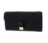 Coccinelle Leder Geldbörse Neofirenze Soft Wallet Grained Leather Noir schwarz