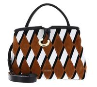 COCCINELLE Elisbet N.Geo.Pat Handbag Multi Cognac / Noir