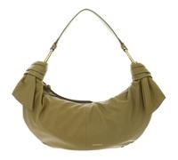 Coccinelle Leder Handtasche Schultertasche Furoshiki Handbag puffy Smooth Leather Seagrass khaki