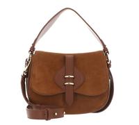 Coccinelle Leder Handtasche Schultertasche Mavery Suede BI Handbag Suede Leather/Micro Gra. Le. Cognac/Cognac braun