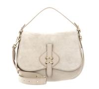 Coccinelle Leder Handtasche Schultertasche Mavery Suede BI Handbag Suede Leather/Micro Gra. Le. Sandshell/Sandshell beige