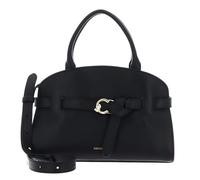 Coccinelle Handtasche Sabine – fein genarbtes Rindsleder – Schwarz – Damen