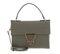 Coccinelle Leder Handtasche Umhängetasche Arlettis Handbag Laurel Green olivgrün