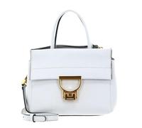 Coccinelle Leder Handtasche Umhängetasche Arlettis Handbag Snow hellblau