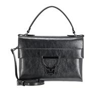 Coccinelle Leder Handtasche Umhängetasche Arlettis Smooth Metal Handbag