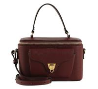 Coccinelle Leder Handtasche Umhängetasche Beat Generatio Crossbody Bag Ribes beere