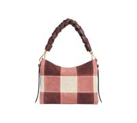 COCCINELLE Boheme Vichy Patch Handbag Mu. Wi. Ros / Berry