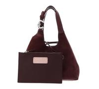 Coccinelle Leder Handtasche Umhängetasche C-Easy Handbag Suede Berry/Berry dunkelviolett