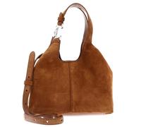 Coccinelle C-Easy Suede Handtasche cognac, Rauleder, Damen