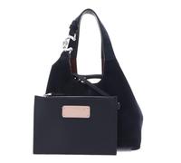 Coccinelle Schultertasche C-Easy Leder 21 cm Blau Damen
