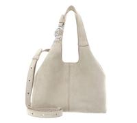 Coccinelle Leder Handtasche Umhängetasche C-Easy Handbag Suede Sandshell beige