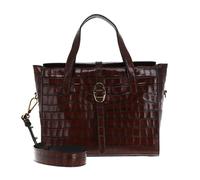 COCCINELLE Coccinelle Cosima Croco Handbag Vintage / Noir