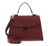 Coccinelle Leder Handtasche Umhängetasche Dew Grained Leather Handbag Brandy braun